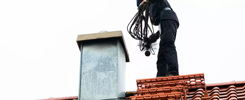 Chimney Brush Cleaning in Cypress, California