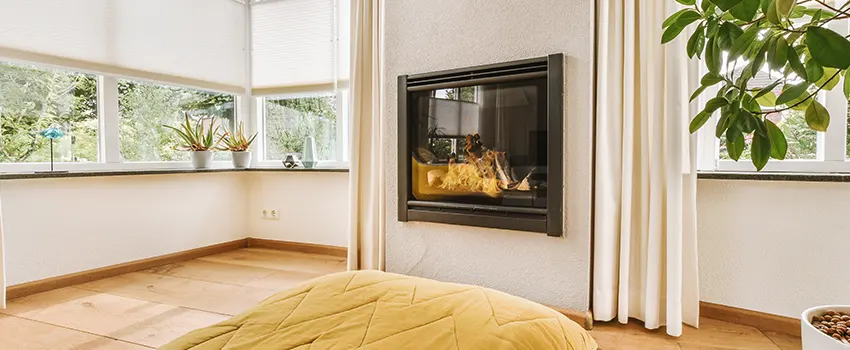 Residential Fireplace Ceramic Glass Installation in Cypress, CA