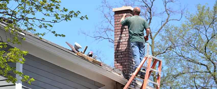 Vinyl and PVC Chimney Flashing Installation in Cypress, CA