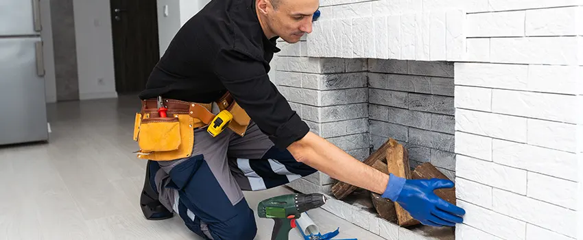 Fireplace Damaged Damper Frame Repair Services in Cypress, California