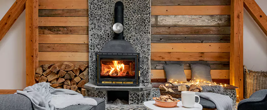 Thelin Hearth Products Direct Vent Gas Stove Fireplace Inspection in Cypress, California